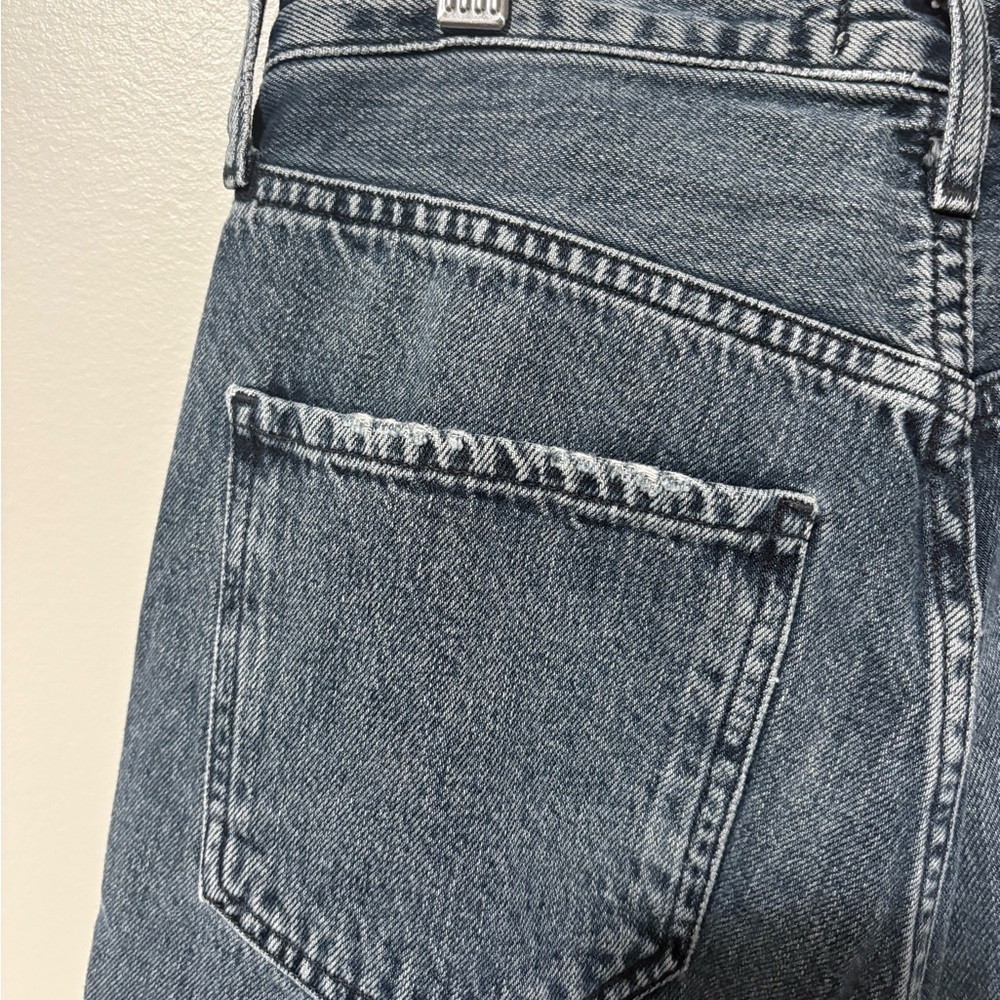 AGOLDE Riley High Rise Straight Crop Jeans - Picture 9 of 13